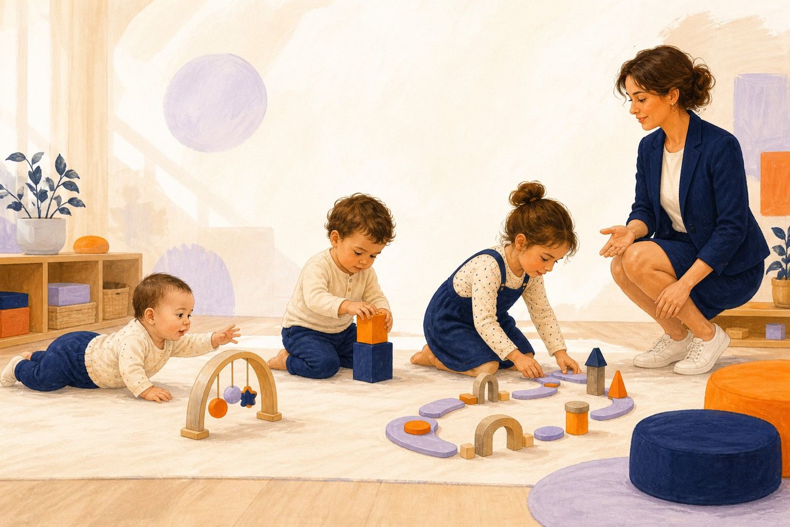 Illustration du thème Développement de l'enfant / compréhension du comportement