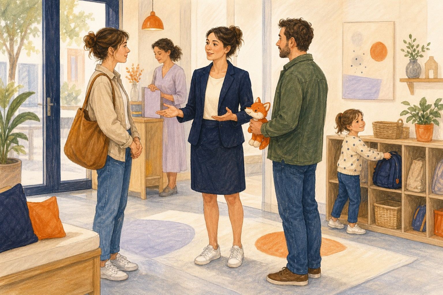 Illustration du thème Relations avec les familles et transmissions