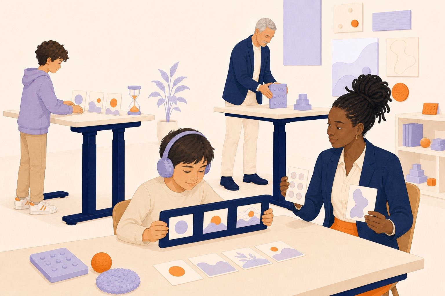 Illustration de la formation « Besoins éducatifs particuliers : comprendre et ajuster sa pratique »