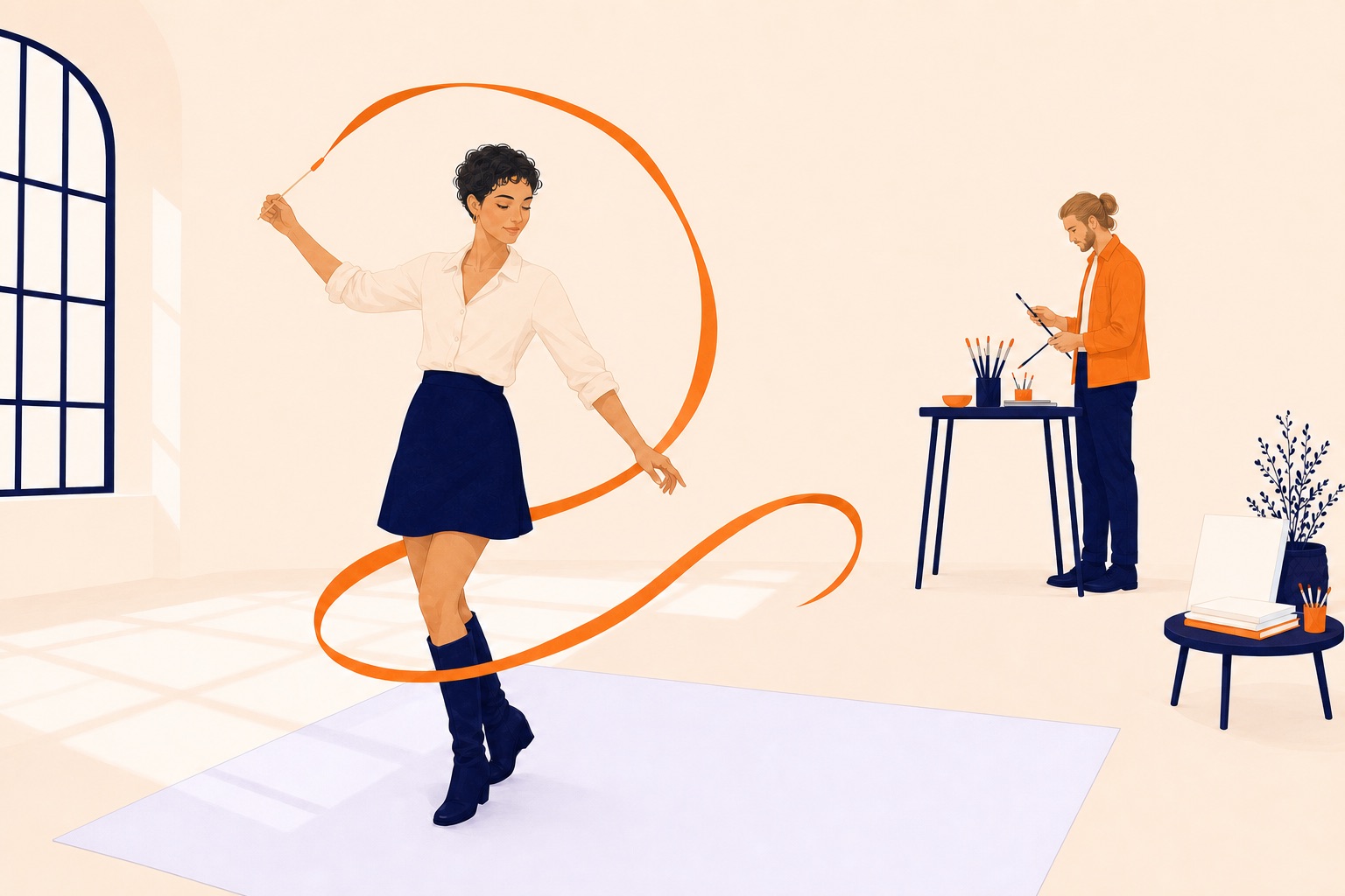 Illustration du thème Corps, bien-être et créativité